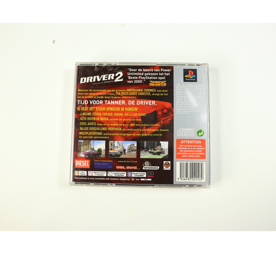 PlayStation 1 - Driver 2 [Platinum]