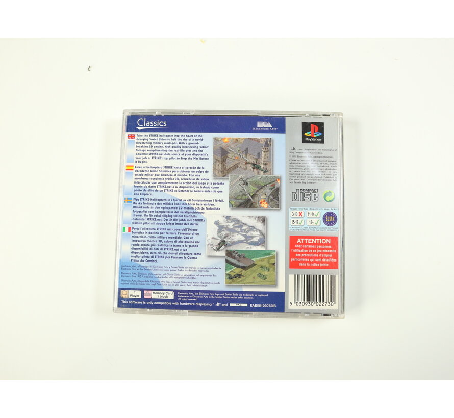 PlayStation 1 - Soviet Strike [Classics]