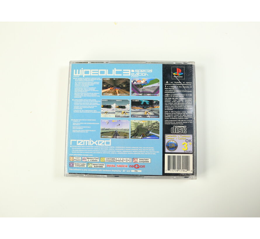 PlayStation 1 - Wipeout 3 [No Manual] [Special Edition]