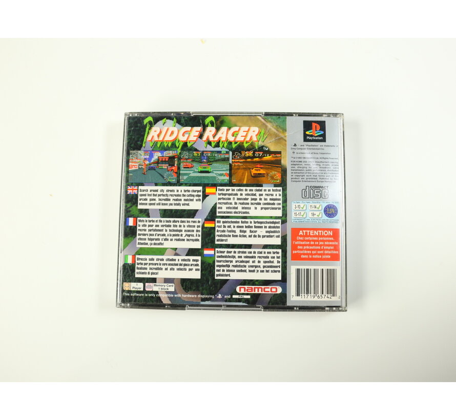PlayStation 1 - Ridge Racer [Platinum]