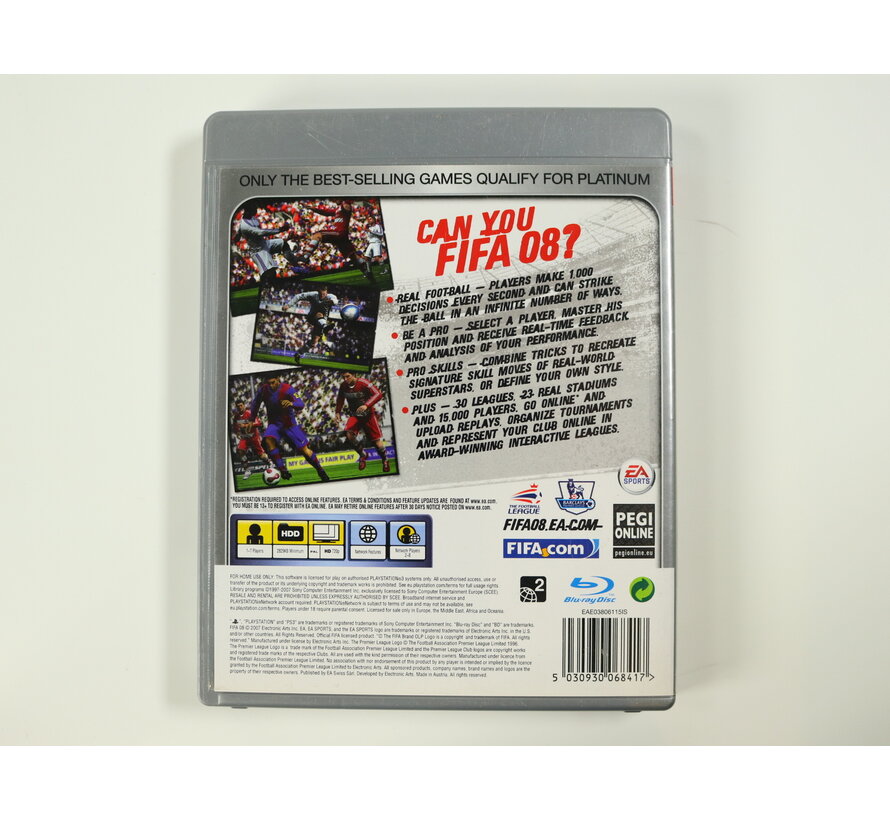PlayStation 3 - FIFA 08 [Platinum]