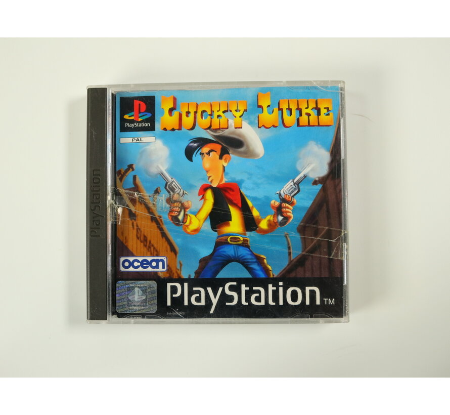 PlayStation 1 - Lucky Luke (Hoes beschadigd)