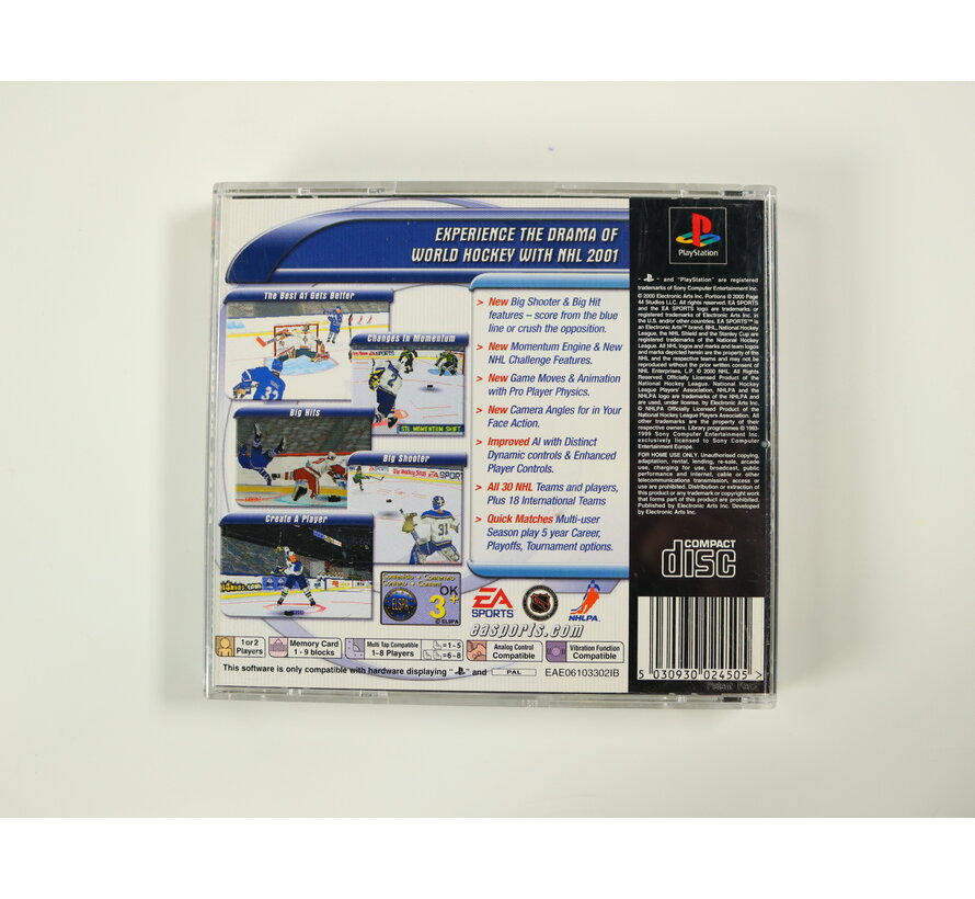 PlayStation 1 - NHL 2001