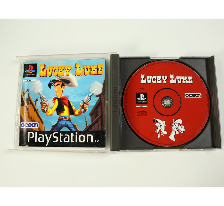 PlayStation 1 - Lucky Luke (Hoes beschadigd)