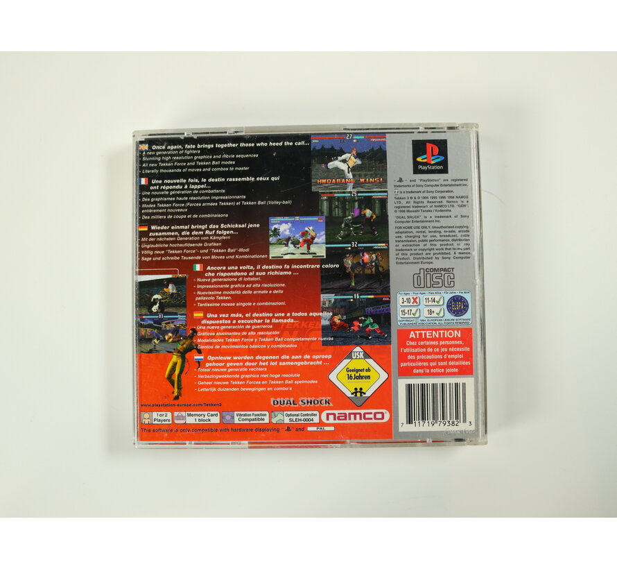 PlayStation 1 - Tekken 3 [Platinum]