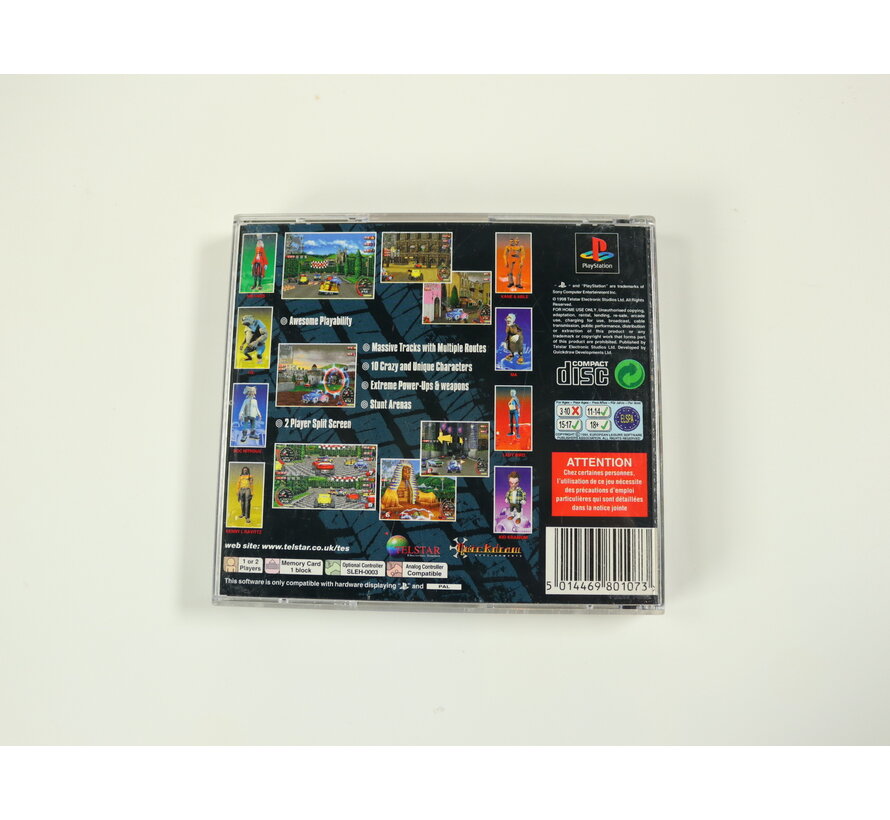 PlayStation 1 - Wreckin Crew: Drive Dangerously