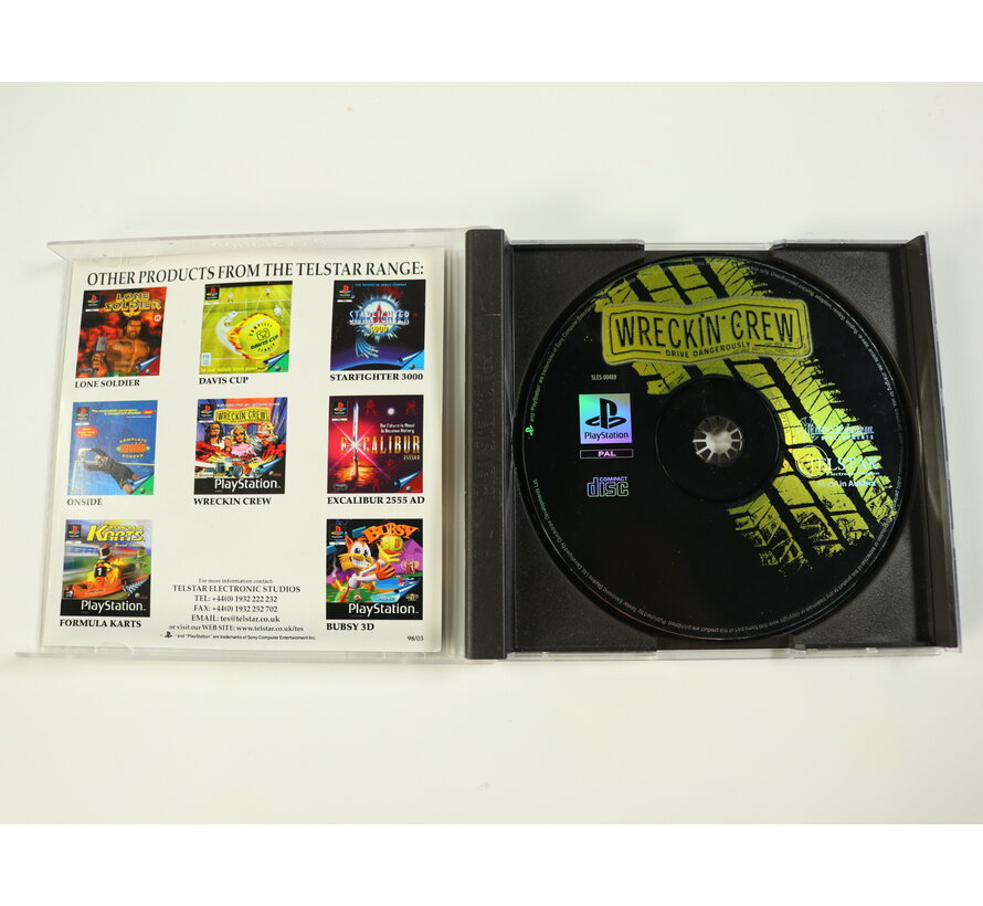 PlayStation 1 - Wreckin Crew: Drive Dangerously