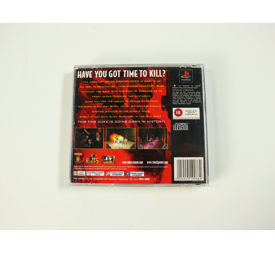 PlayStation 1 - Duke Nukem: Time to Kill