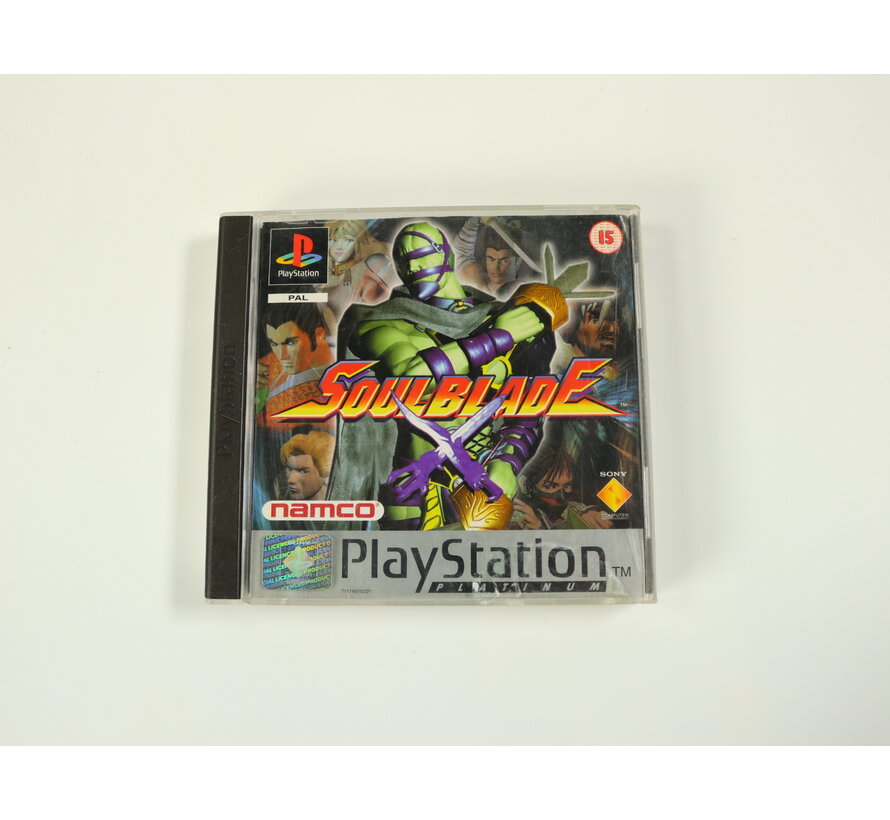 PlayStation 1 - SoulBlade [Platinum]