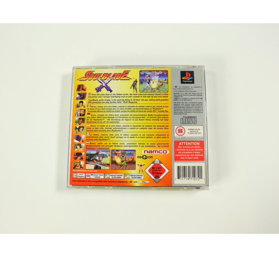 PlayStation 1 - SoulBlade [Platinum]