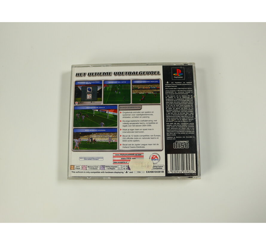 PlayStation 1 - FIFA Football 2005