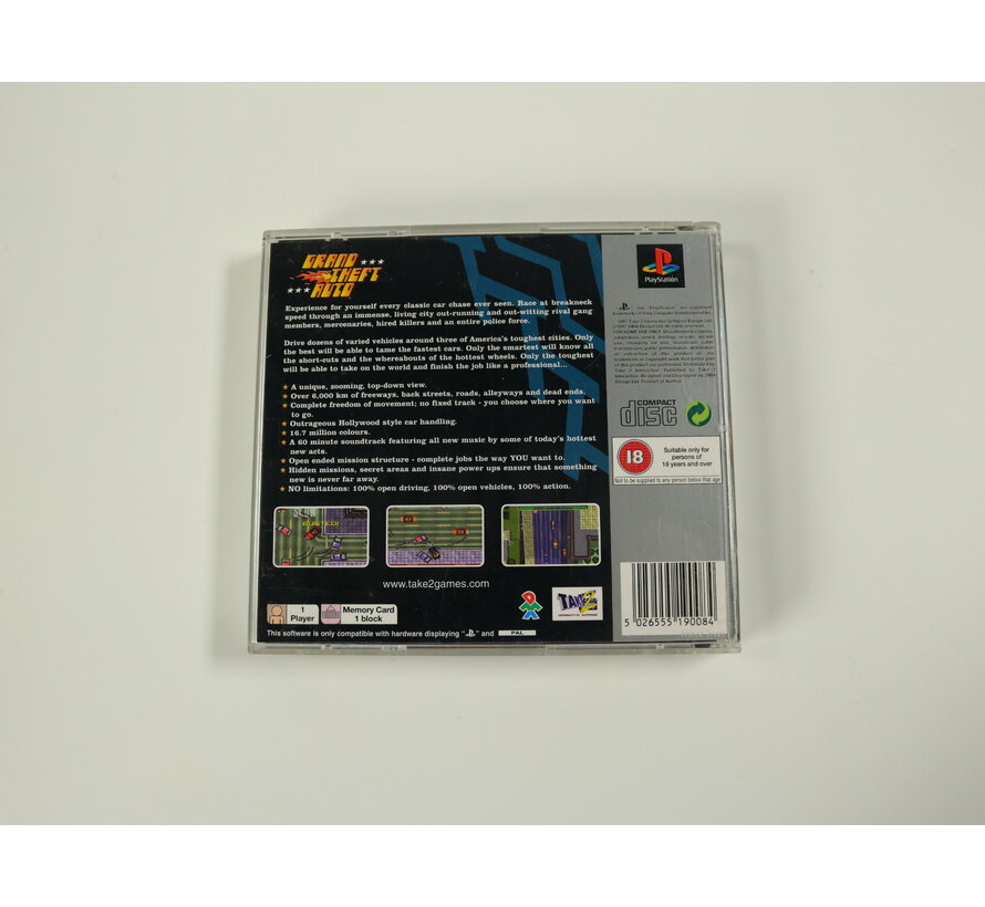 PlayStation 1 - Grand Theft Auto [Platinum]