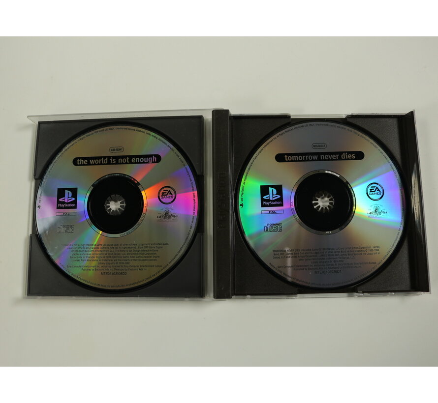 PlayStation 1 - 007: Tomorrow Never Dies & The World Is Not Enough