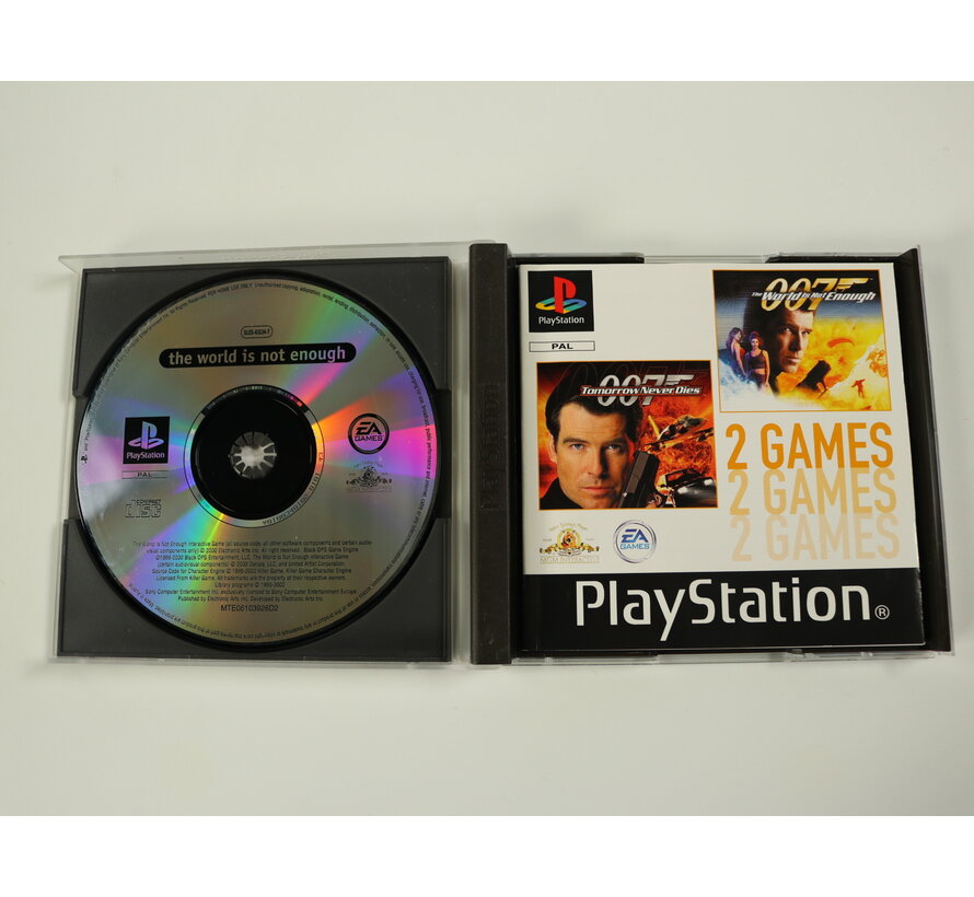 PlayStation 1 - 007: Tomorrow Never Dies & The World Is Not Enough