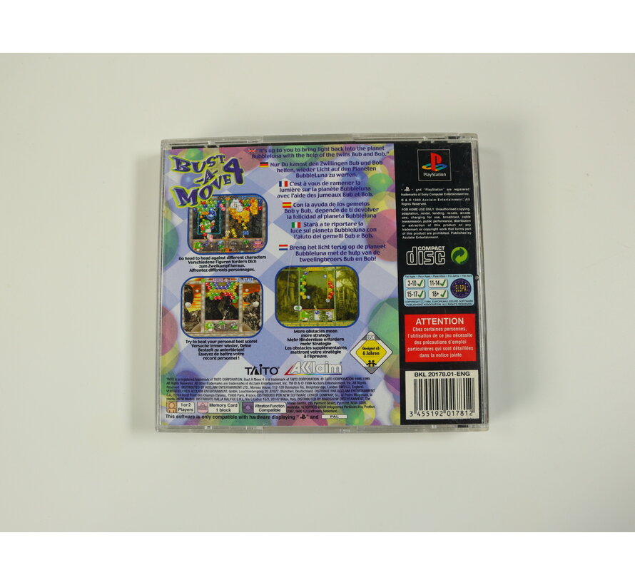 PlayStation 1 - Bust-A-Move 4