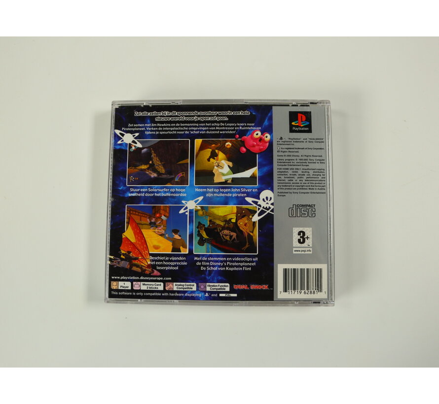 PlayStation 1 - Piraten Planeet De Schat Van Kapitein Flint  / Disney's Treasure Planet [Platinum]