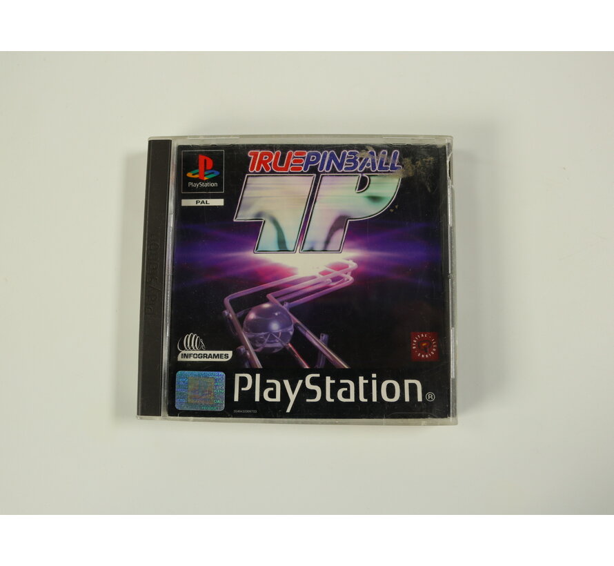PlayStation 1 - True Pinball [No Manual]