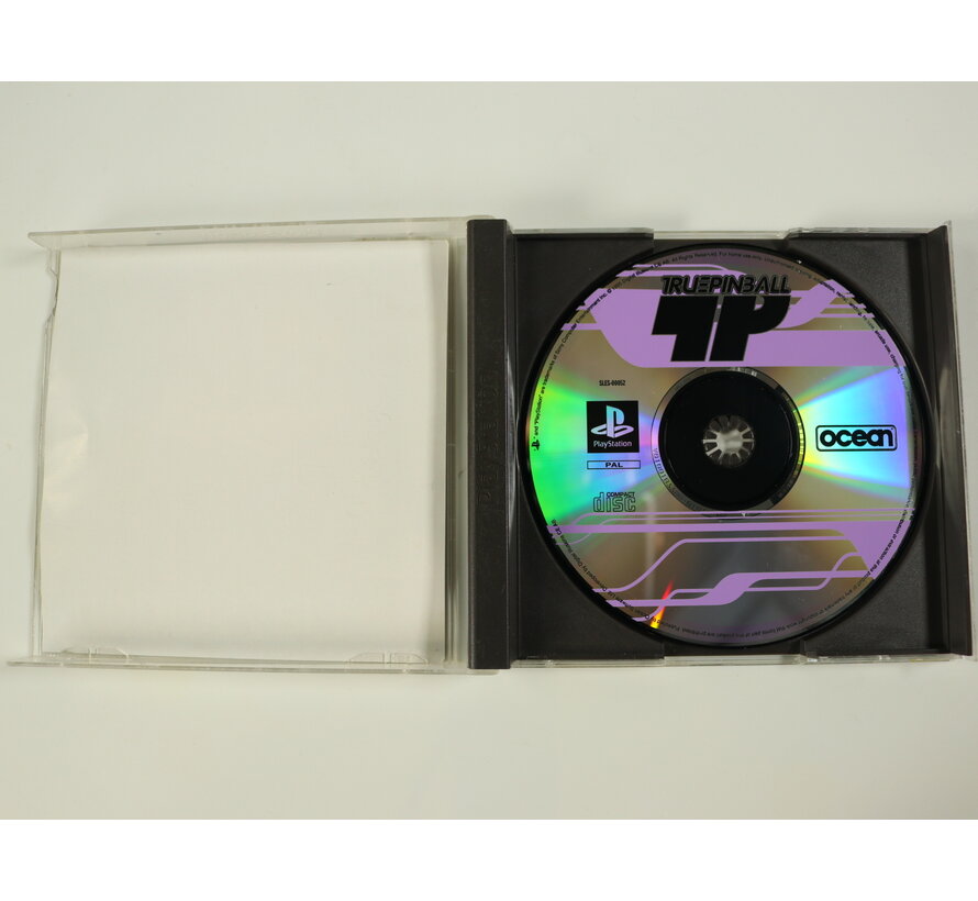 PlayStation 1 - True Pinball [No Manual]