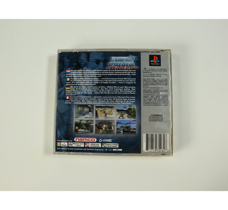 PlayStation 1 - Time Crisis: Project Titan [Platinum]