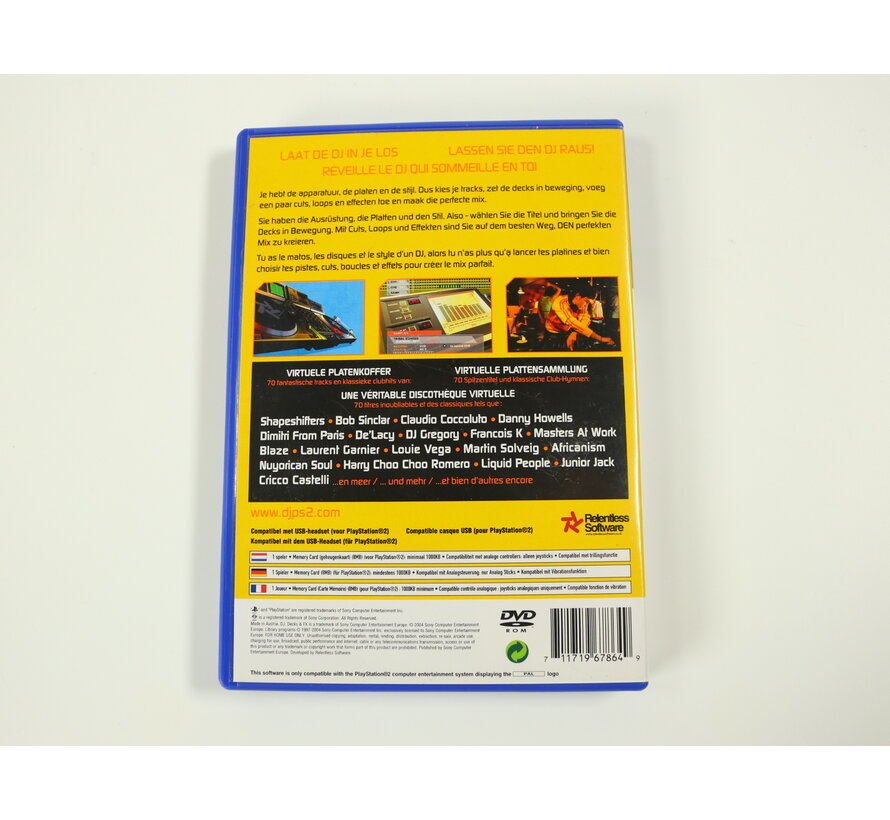PlayStation 2 - DJ - Decks & FX