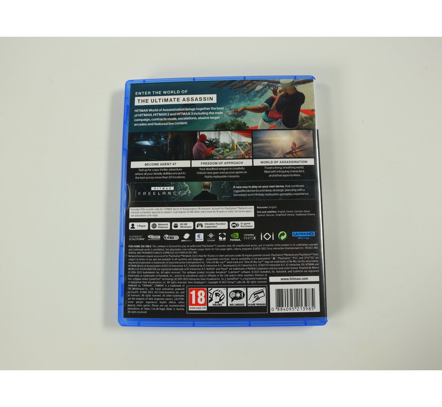 Playstation 5 - Hitman World of Assassination [Gebruikt]