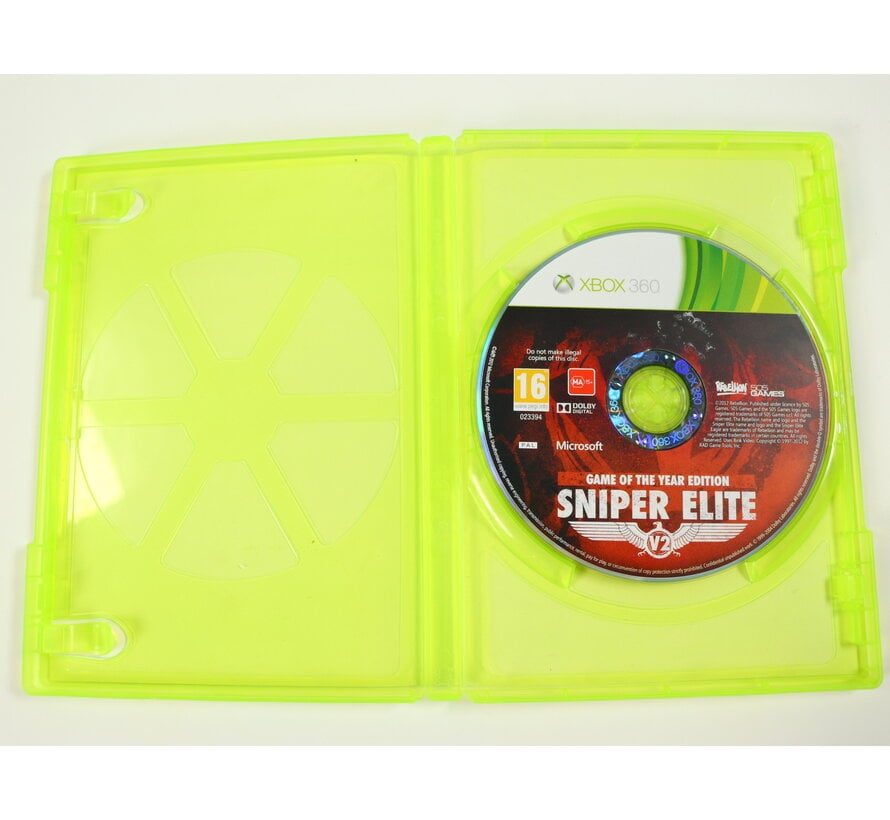 Xbox 360 - Sniper Elite V2 [No Manual]