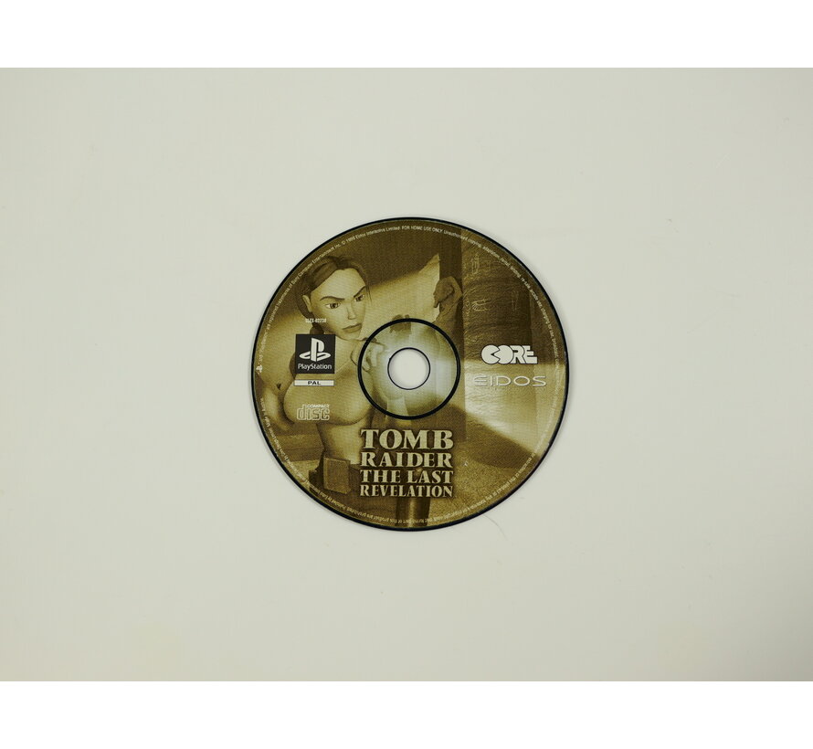 PlayStation 1 - Tomb Raider: The Last Revelation [Geen Hoesje]