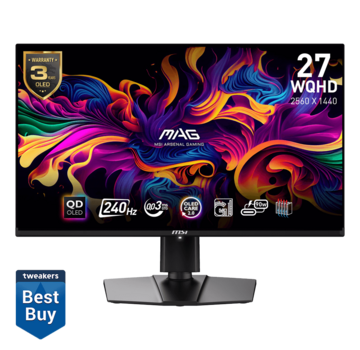 MSI MAG 271QPX E2 | QHD -  240hz - 0.03ms - OLED - 27 inch