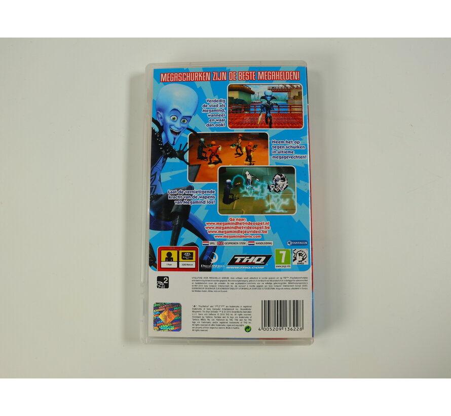 PSP - MegaMind: The Blue Defender