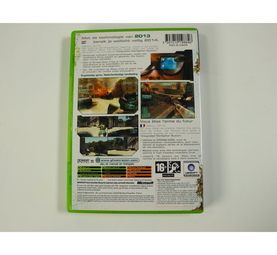 Xbox Classic - Ghost Recon Advanced Warfighter