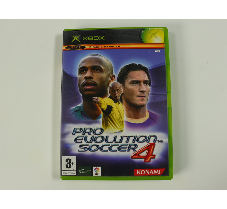 Xbox Classic - Pro Evolution Soccer 4
