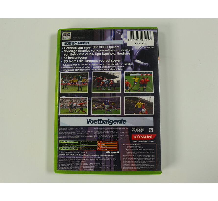 Xbox Classic - Pro Evolution Soccer 4