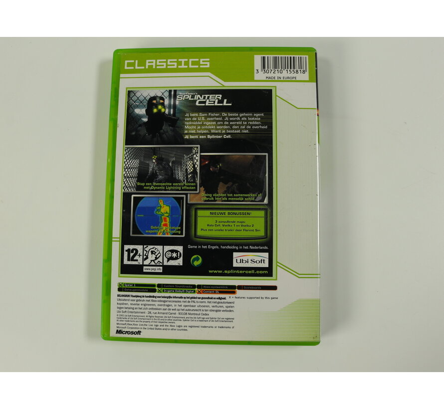 Xbox Classic - Tom Clancy's Splinter Cell [Classics]