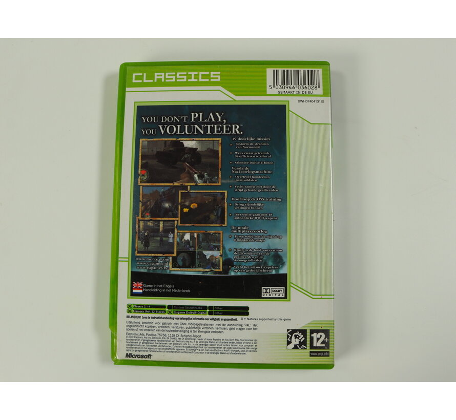 Xbox Classic - Medal of Honor Frontline