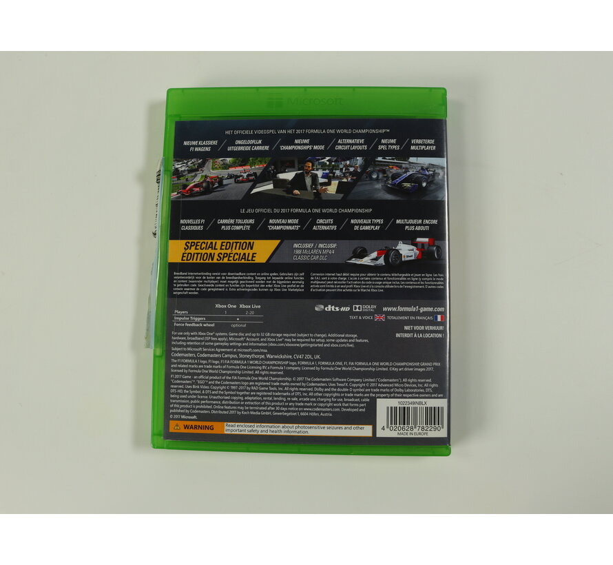 Xbox one - F1 2017 [Gebruikt]