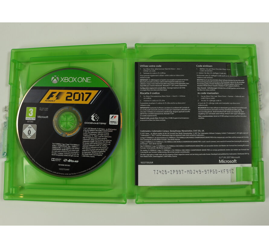 Xbox one - F1 2017 [Gebruikt]