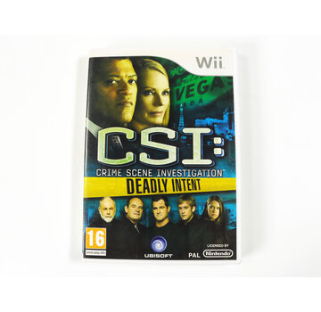Ubisoft Wii - Crime Scene Investigation: Deadly Intent