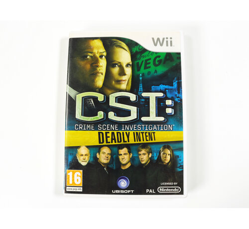 Ubisoft Wii - Crime Scene Investigation: Deadly Intent