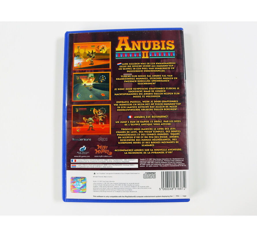 PlayStation 2 - Anubis II [No Manual]