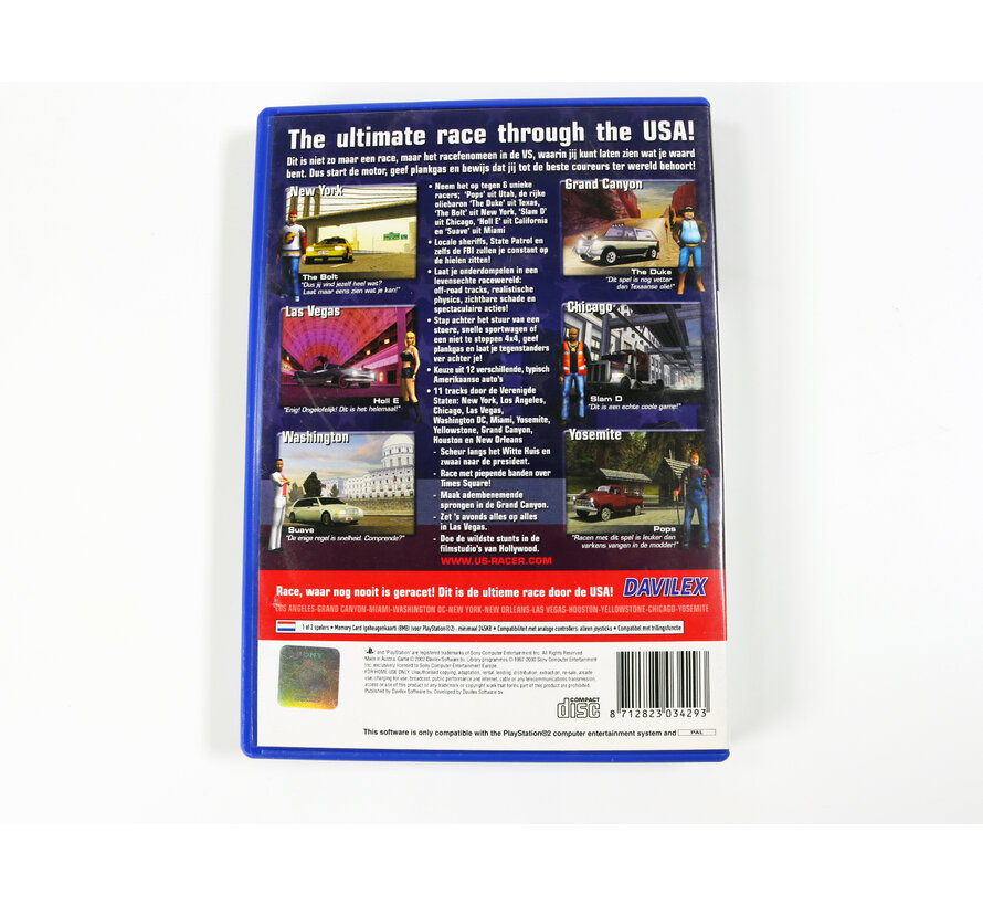 PlayStation 2 - A2 Racer Goes USA