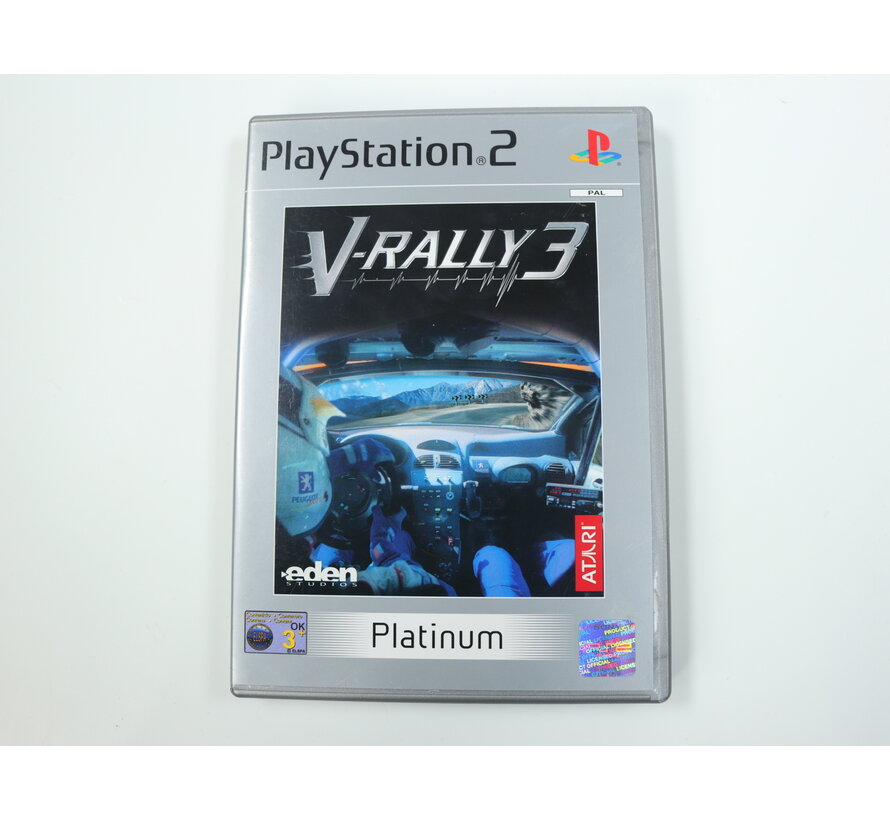 PlayStation 2 - V-Rally 3 [Platinum Hits]