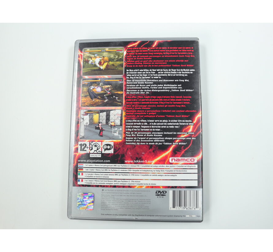 PlayStation 2 - Tekken 5 [Platinum Hits]