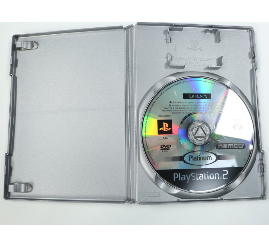 PlayStation 2 - Tekken 5 [Platinum Hits][No Manual]
