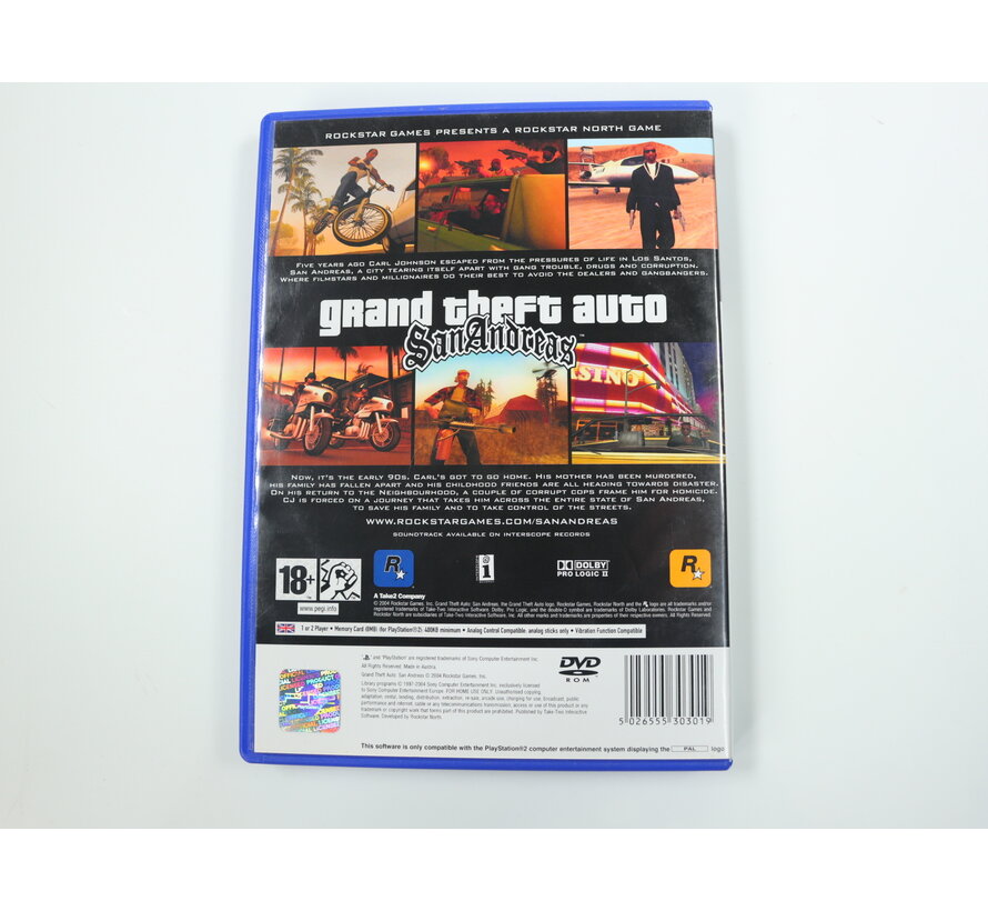 PlayStation 2 - Grand Theft Auto: San Andreas