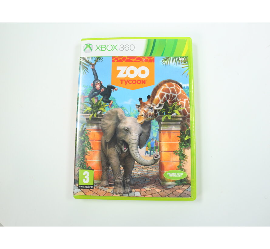 Xbox 360 - Zoo Tycoon