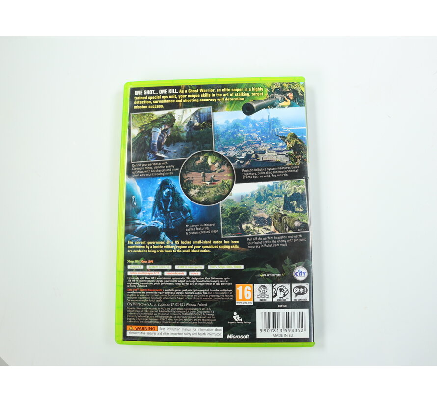 Xbox 360 - Sniper: Ghost Warrior [Classics / No Manual]