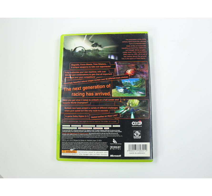 Xbox 360 - Fatal Inertia