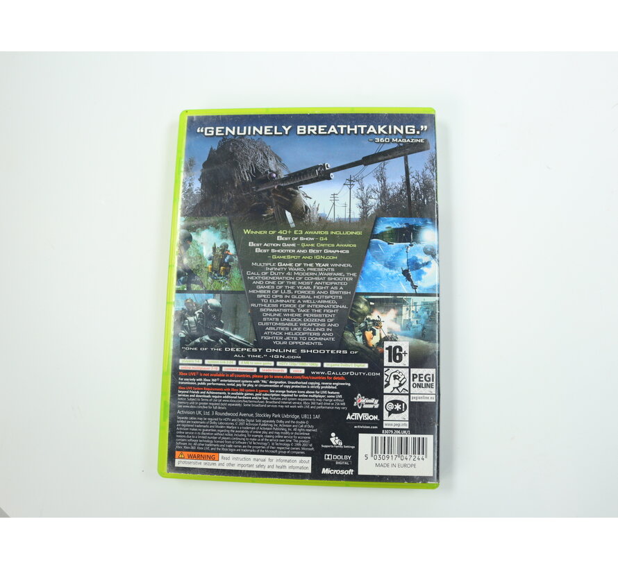 Xbox 360 - Call of Duty 4: Modern Warfare