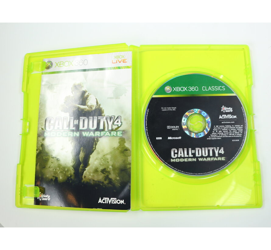Xbox 360 - Call of Duty 4: Modern Warfare