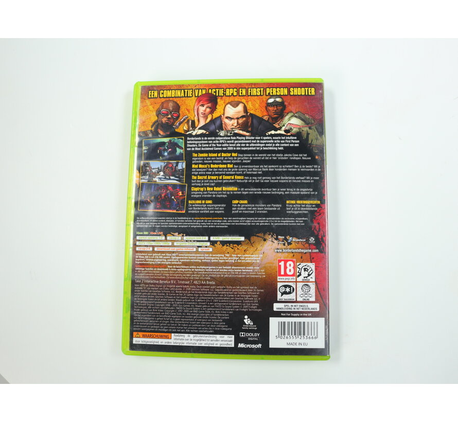 Xbox 360 - Borderlands [Game of the Year Edition]